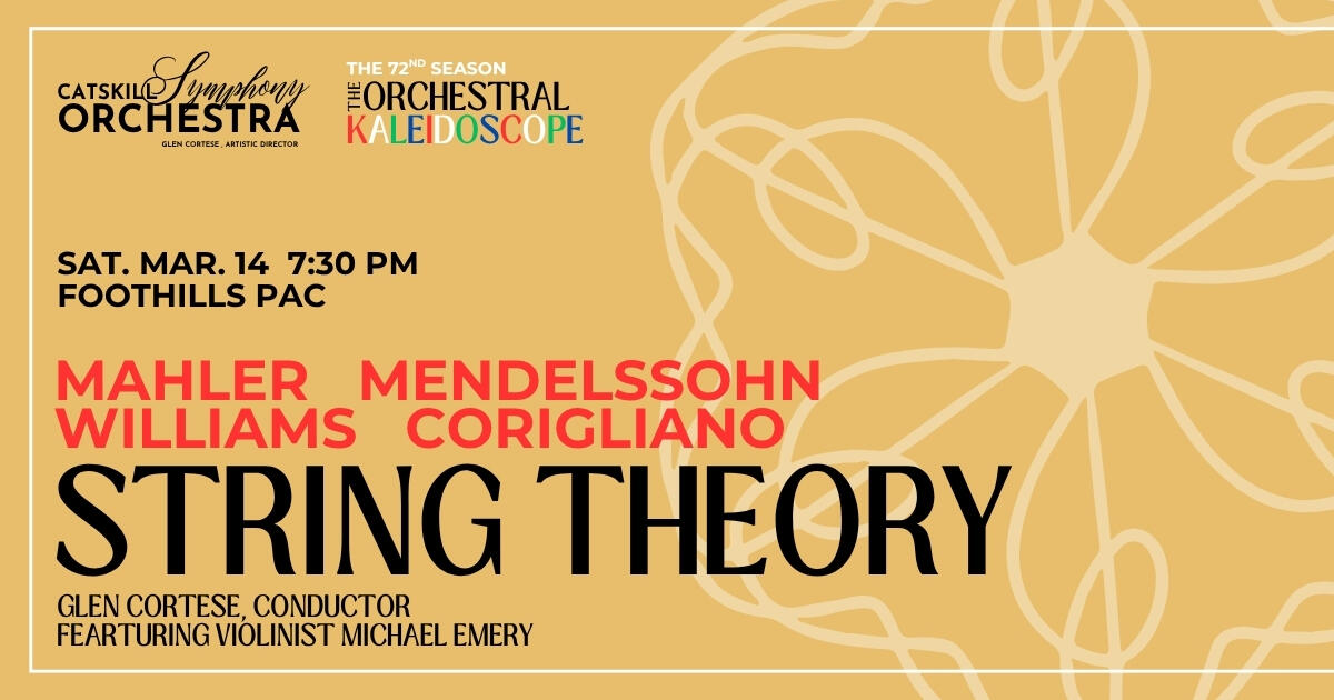 Campaign cover image for Concert IV: String Theory
