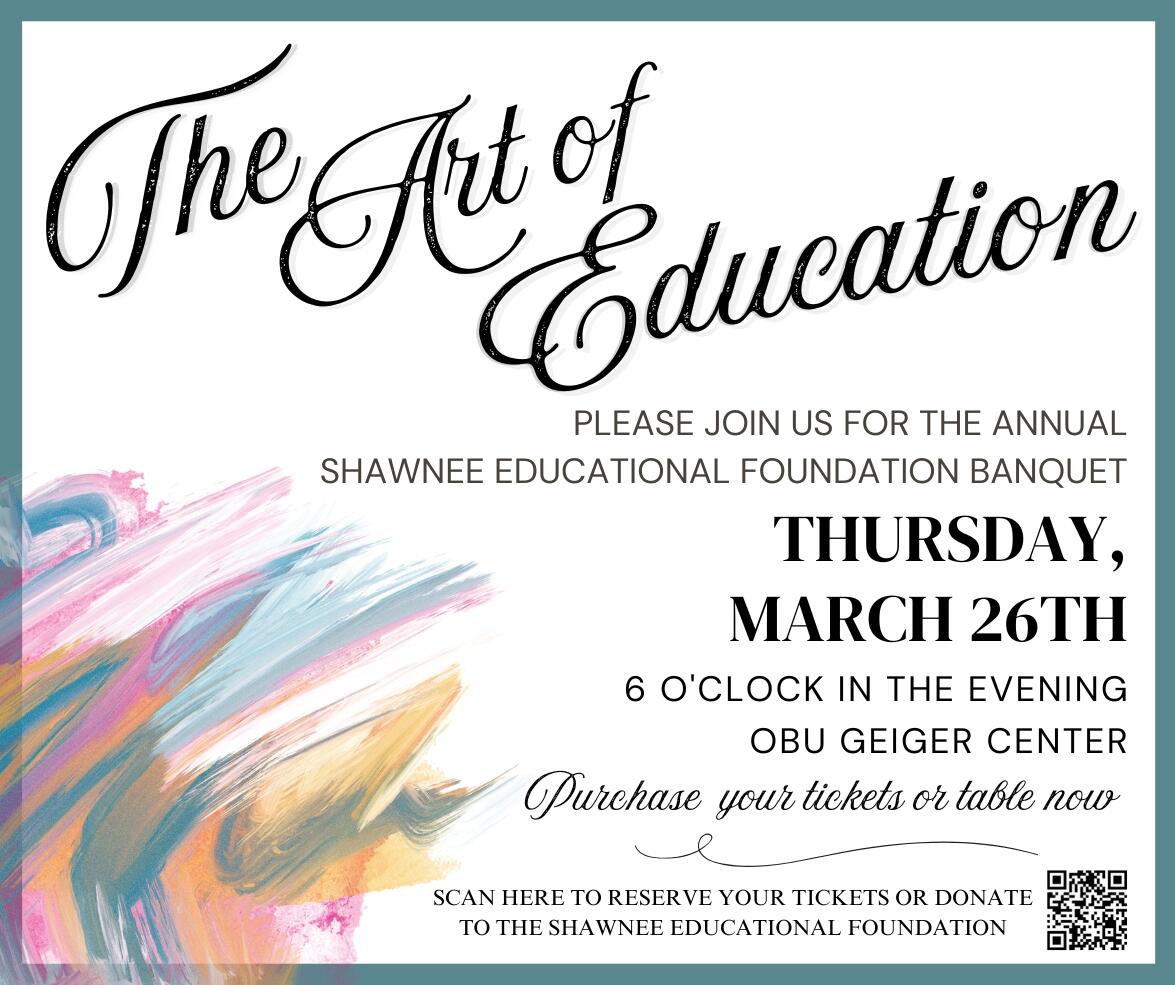 Campaign cover image for Shawnee Educational Foundation Banquet