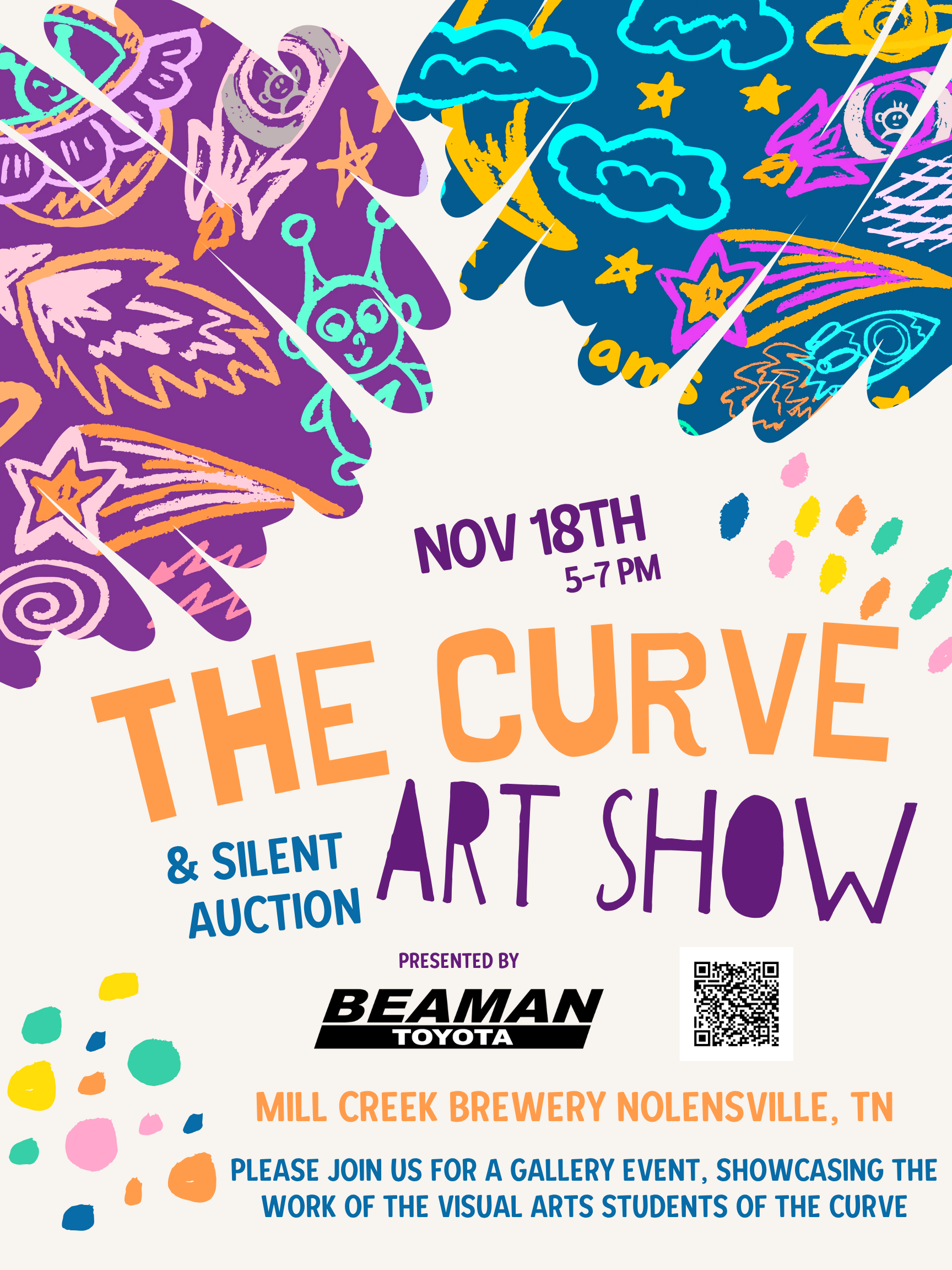 Campaign cover image for 2025 Curve Art Show and Silent Auction