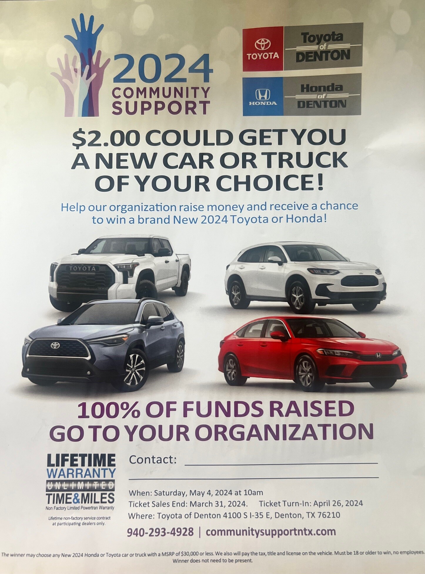 Campaign cover image for 2024 Community Support Fundraiser