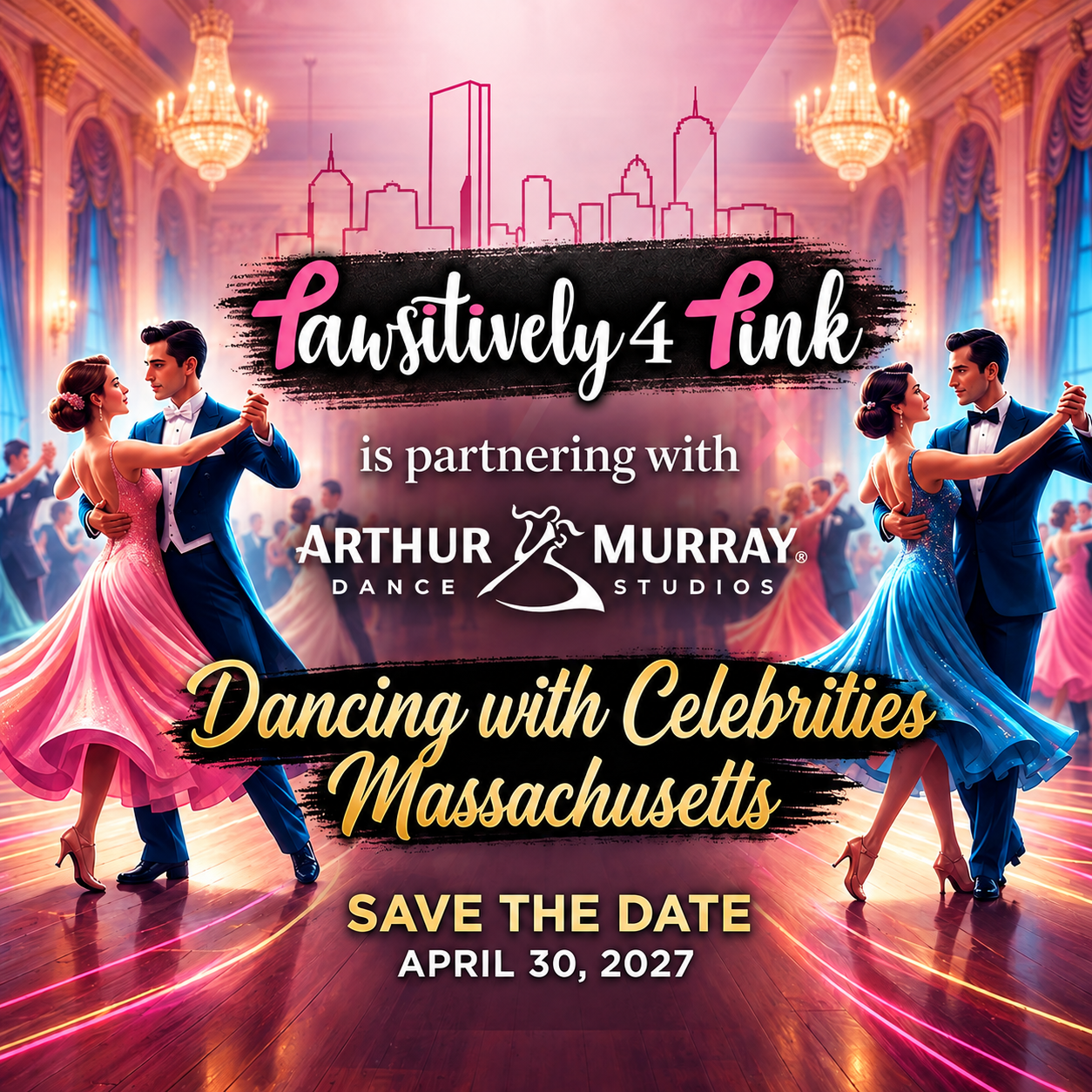 Campaign cover image for DANCING WITH CELEBRITIES MASSACHUSETTS
