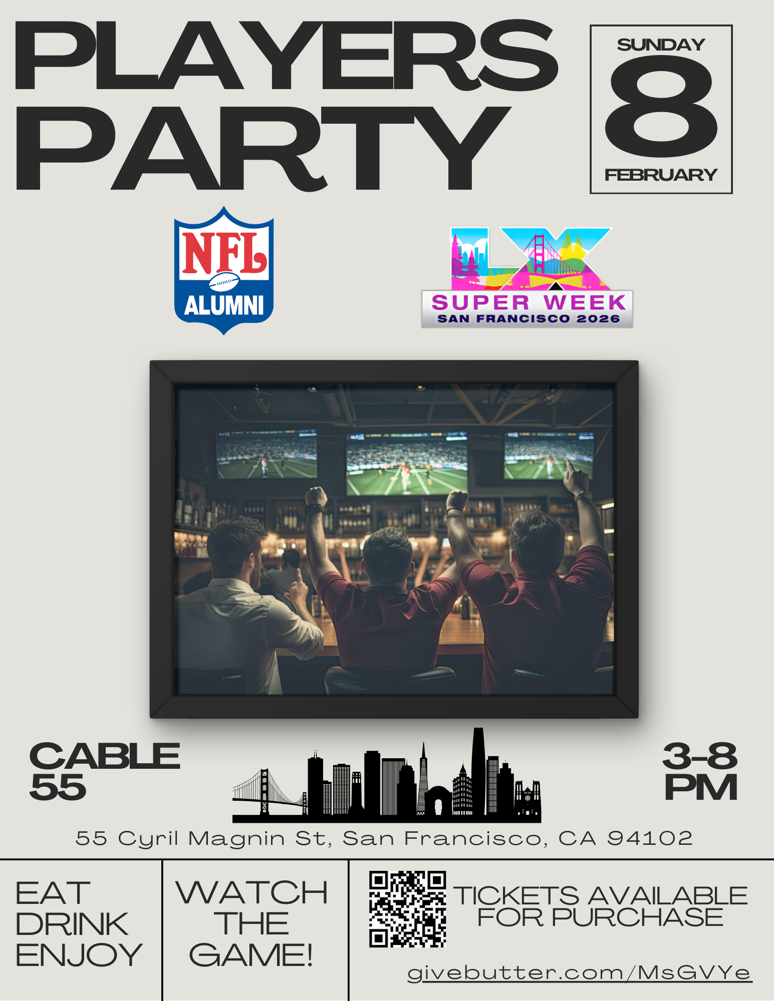 Campaign cover image for Players Party