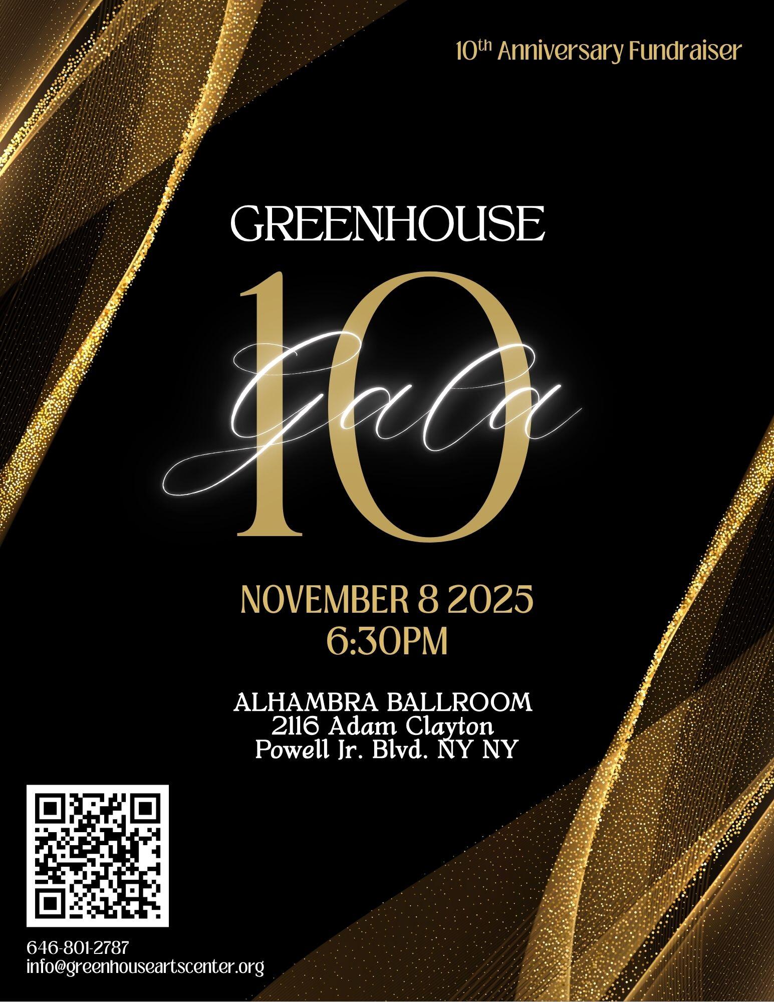 Campaign cover image for Greenhouse Gala: 10th Anniversary Fundraiser