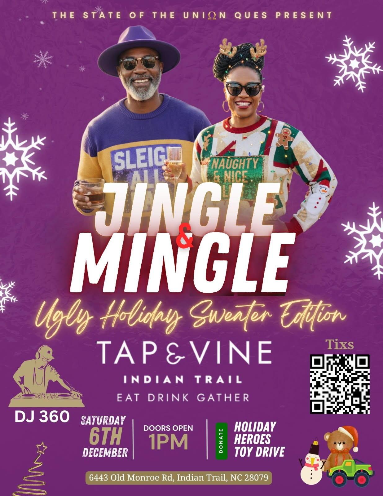 Campaign cover image for Jingle & Mingle (Ugly Sweater Edition)