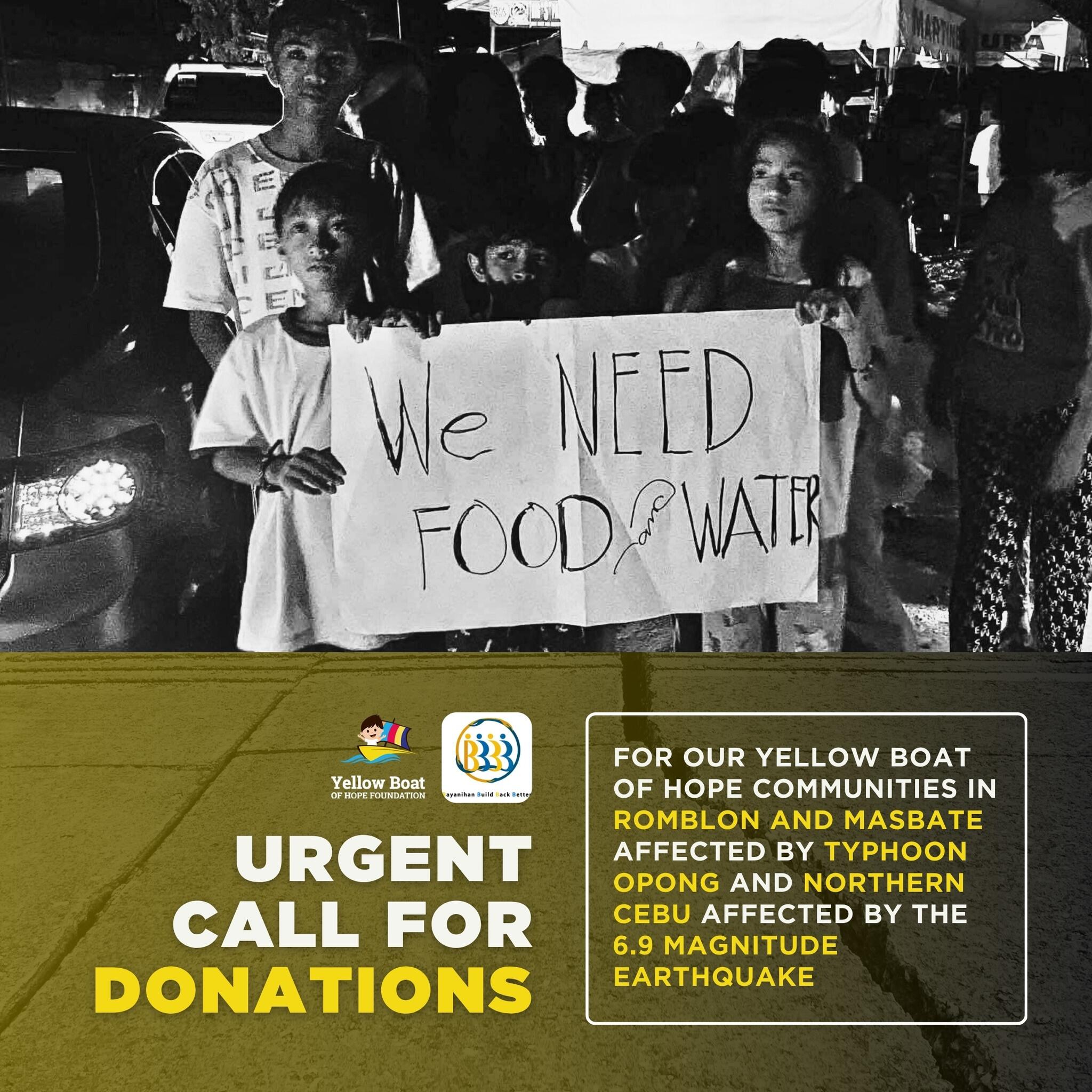 Campaign cover image for Be a Lifeline for Yellow Boat Communities Across the Philippines