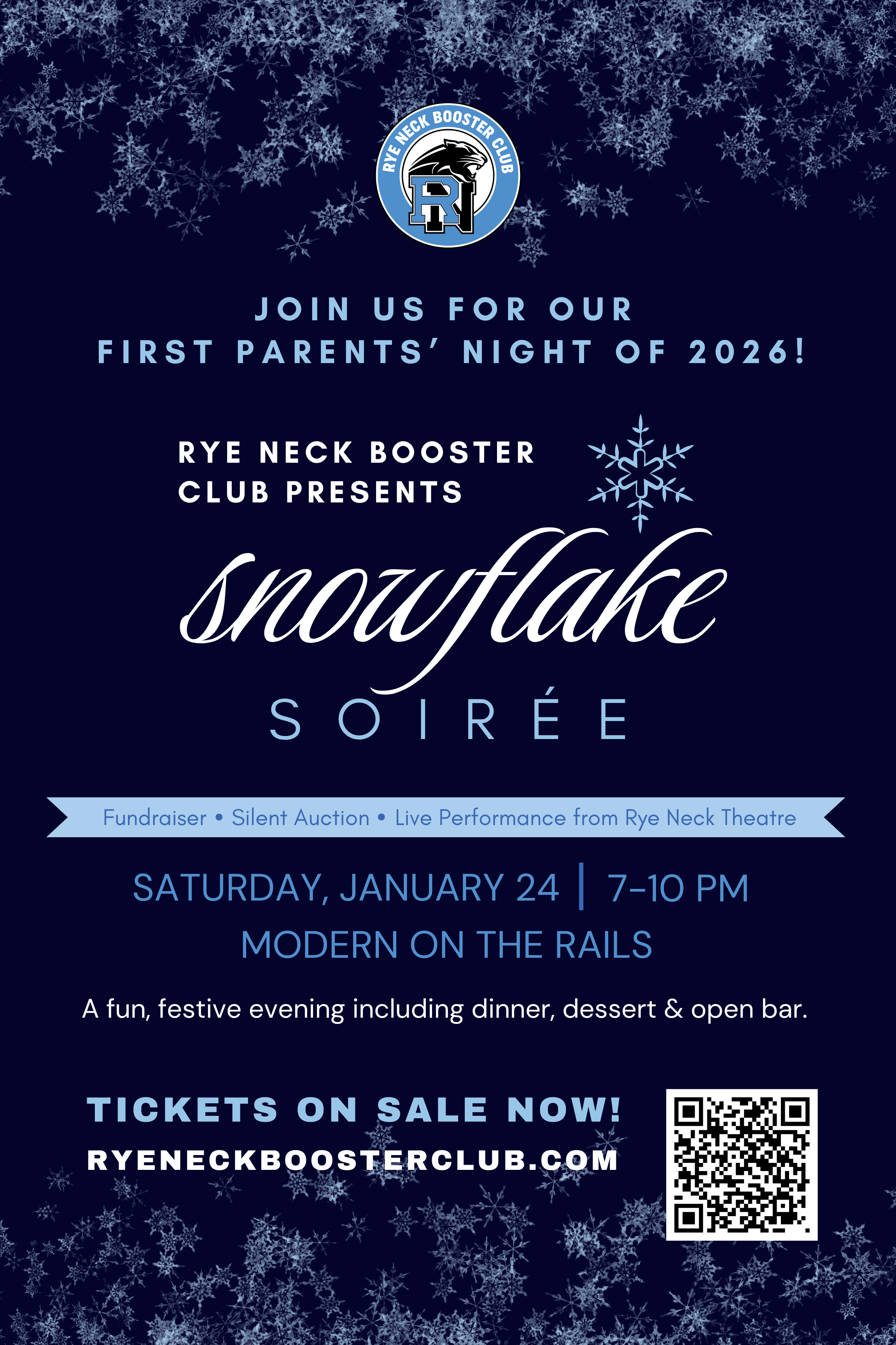 Campaign cover image for Rye Neck Booster Club Snowflake Soirée
