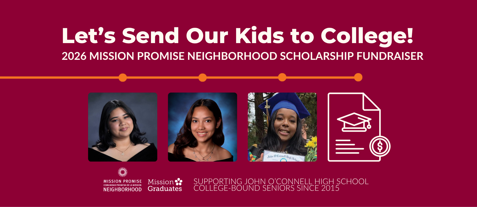 Campaign cover image for 2026 Mission Promise Neighborhood Scholarship Fundraiser