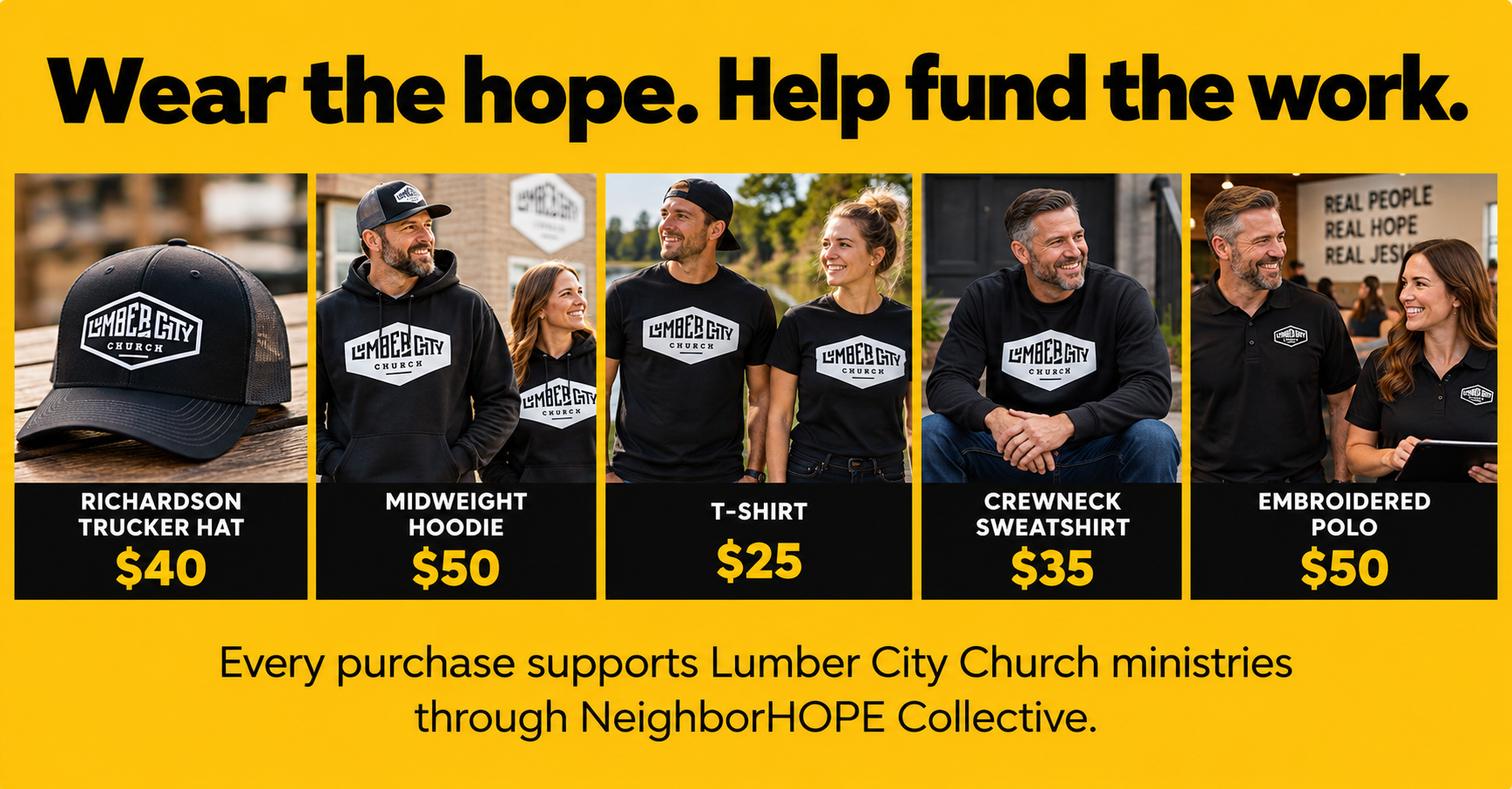 Campaign cover image for Lumber City Church Merchandise