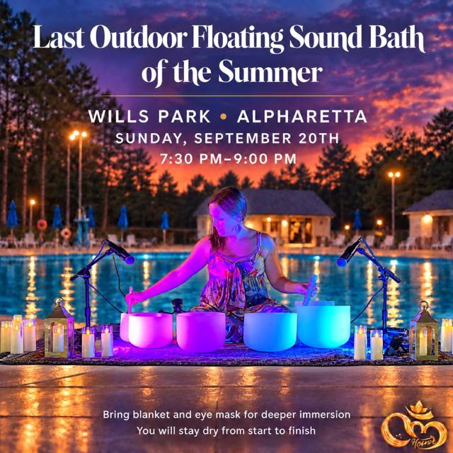 Campaign cover image for Floating Sound Bath- September 20