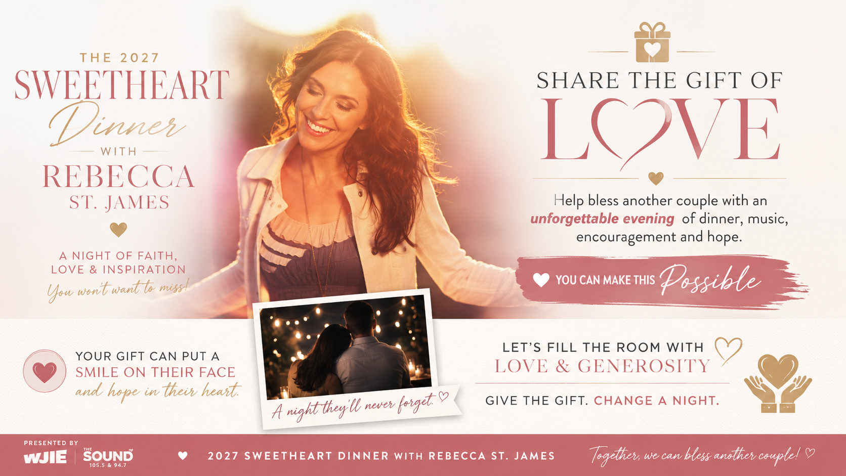 Campaign cover image for Sweetheart Dinner 2027 Gift
