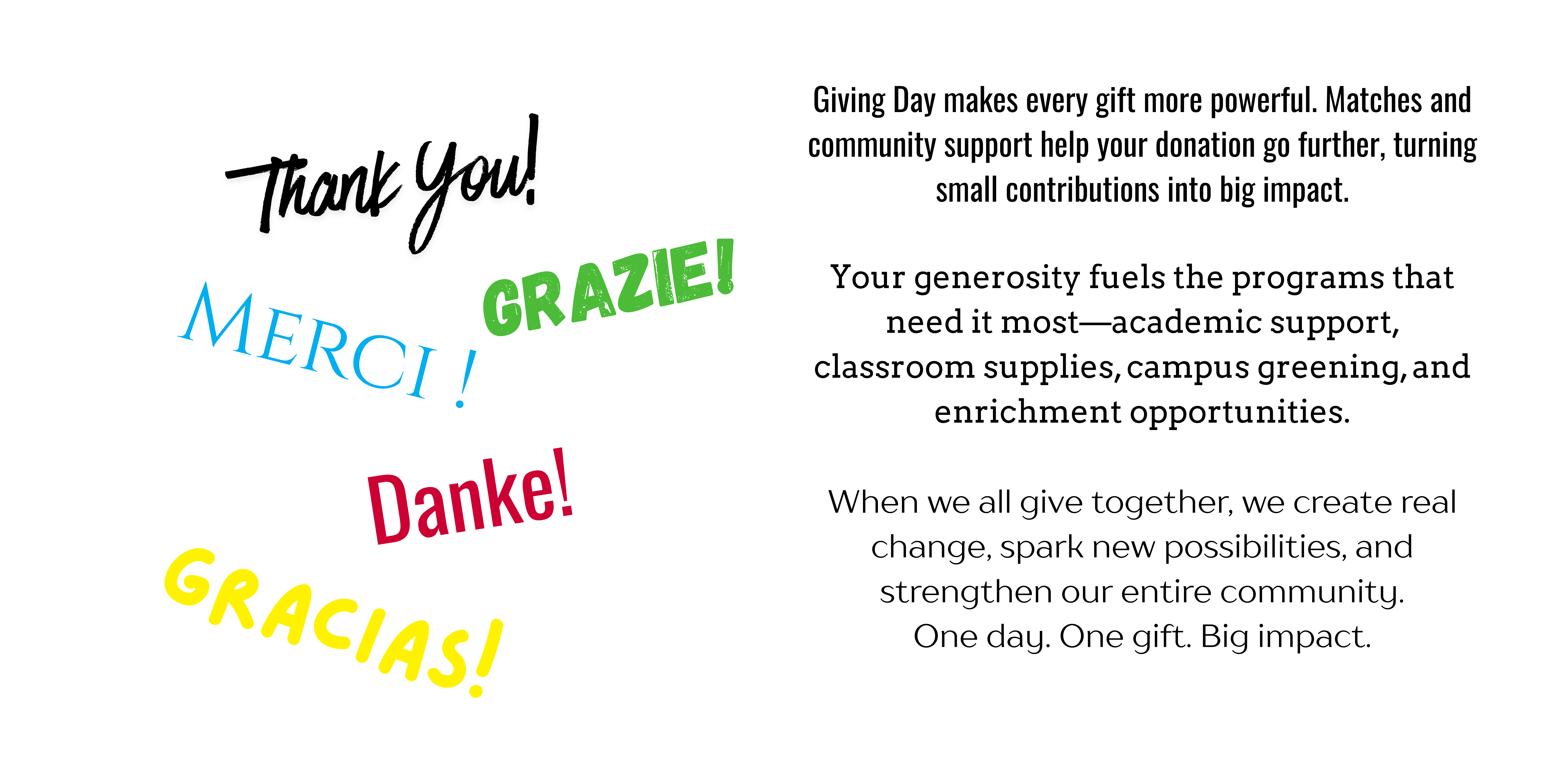 Campaign cover image for 2025 Day of Giving