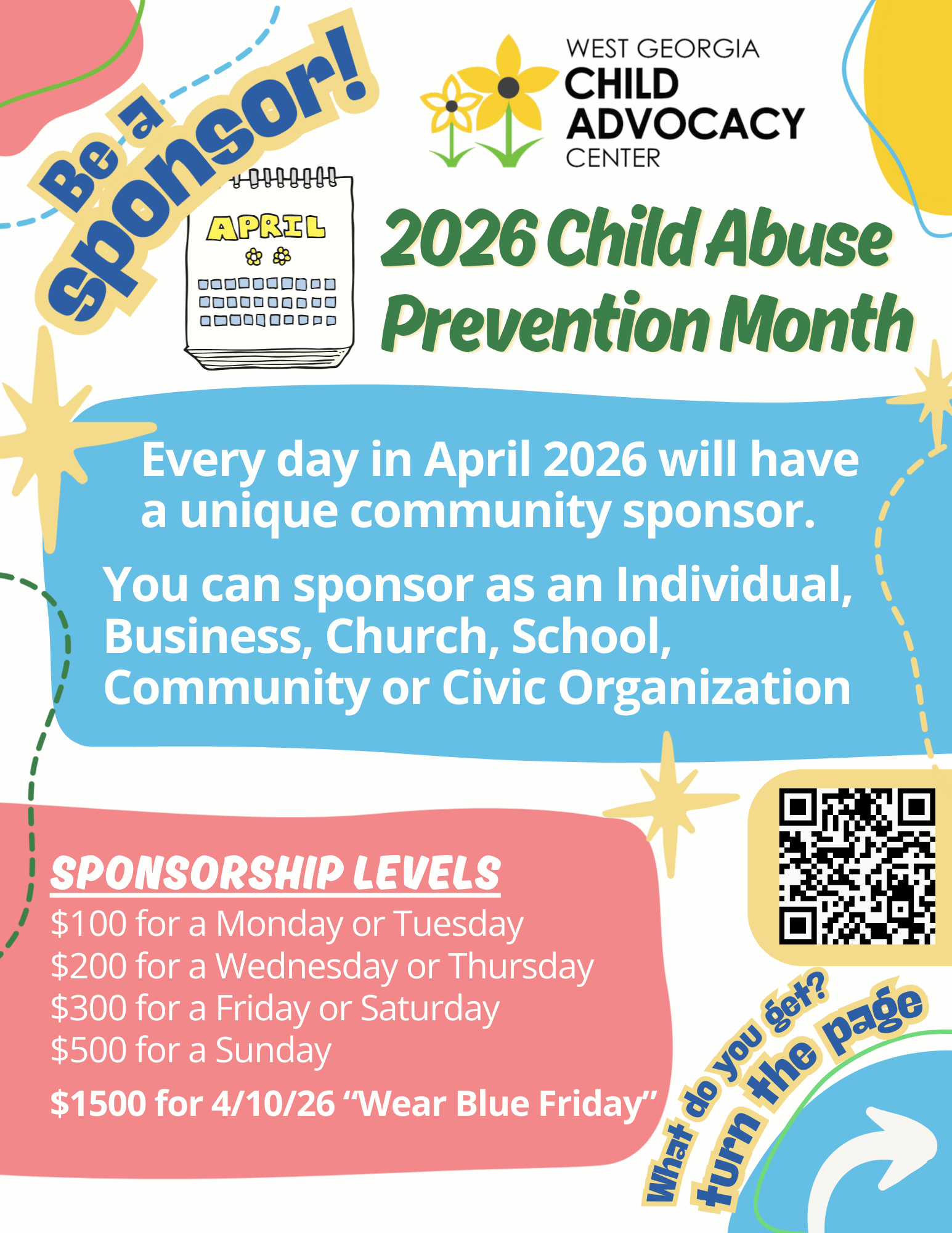 Campaign cover image for Child Abuse Prevention Month 2026 - Calendar
