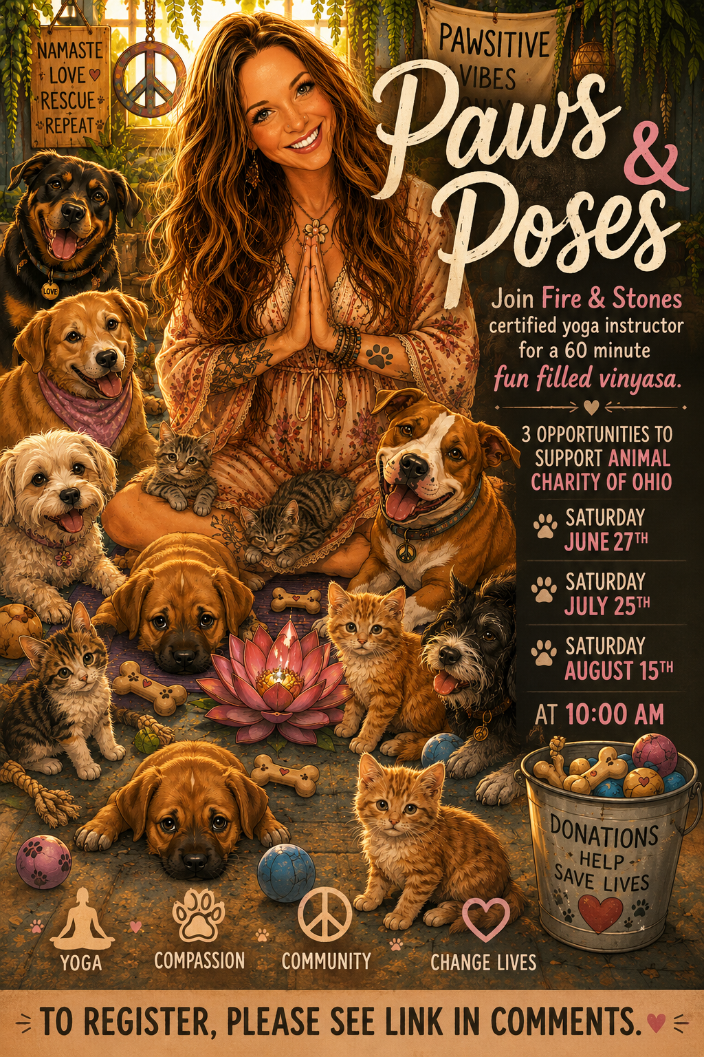 Paws & Poses | ANIMAL CHARITY OF OHIO INC