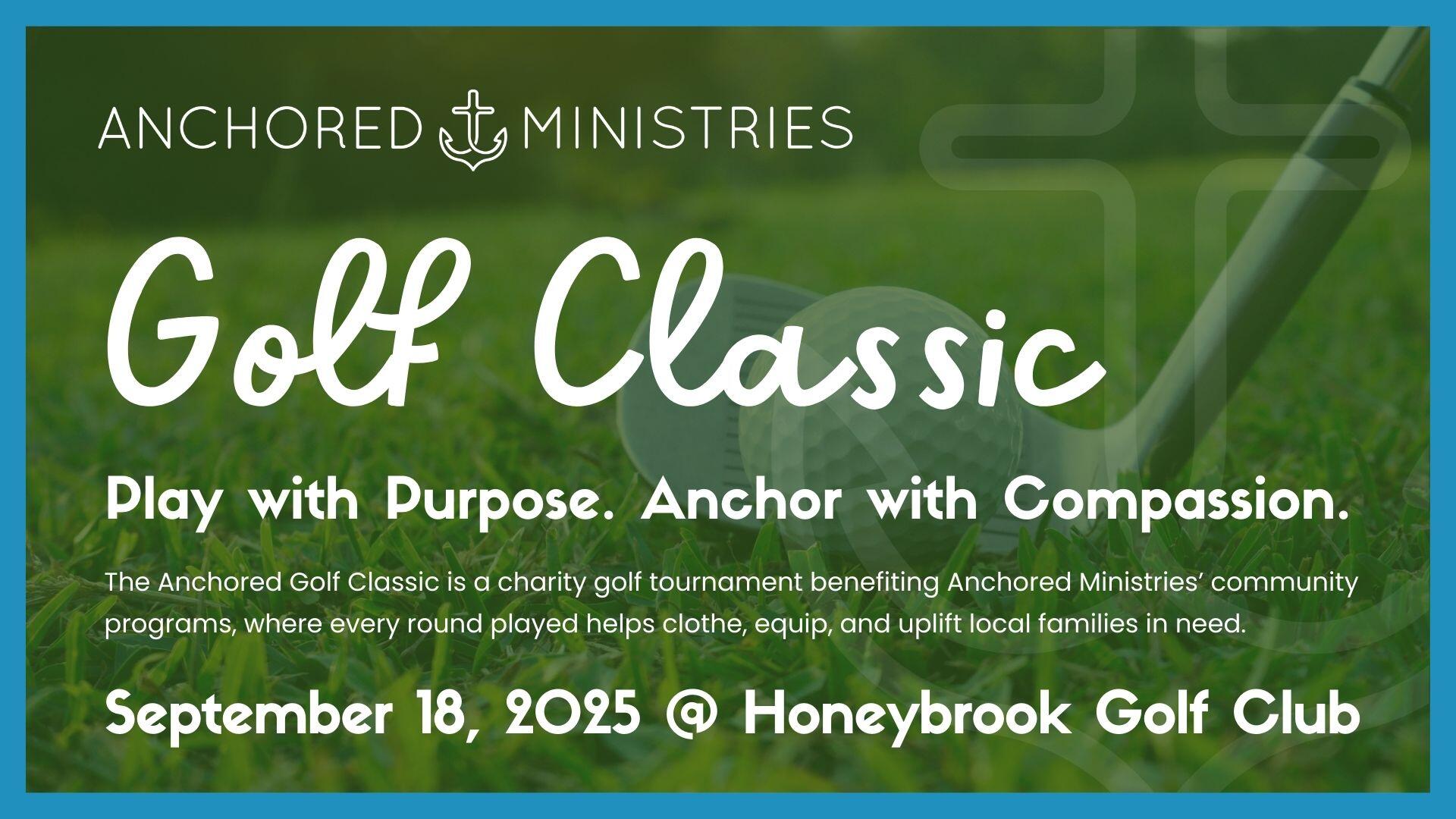Campaign cover image for 4th Annual Anchored Golf Classic Sponsorships