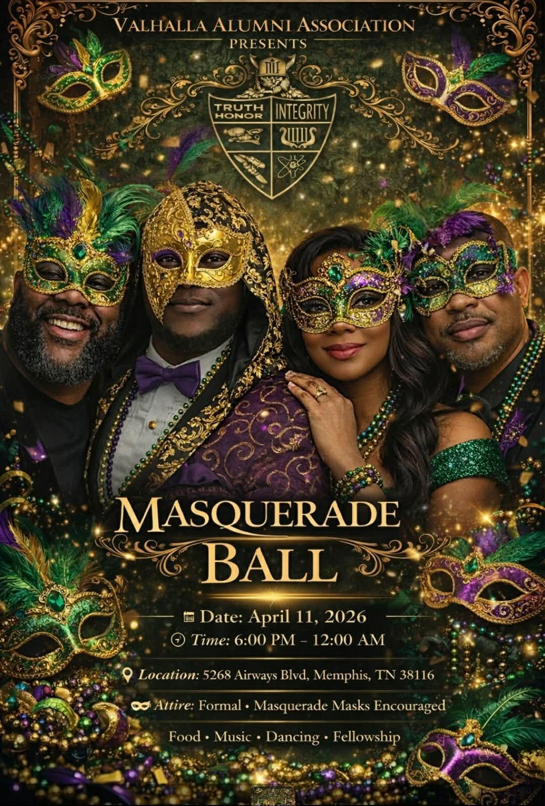 Campaign cover image for 2026 Annual Valhalla Alumni Masquerade Gala
