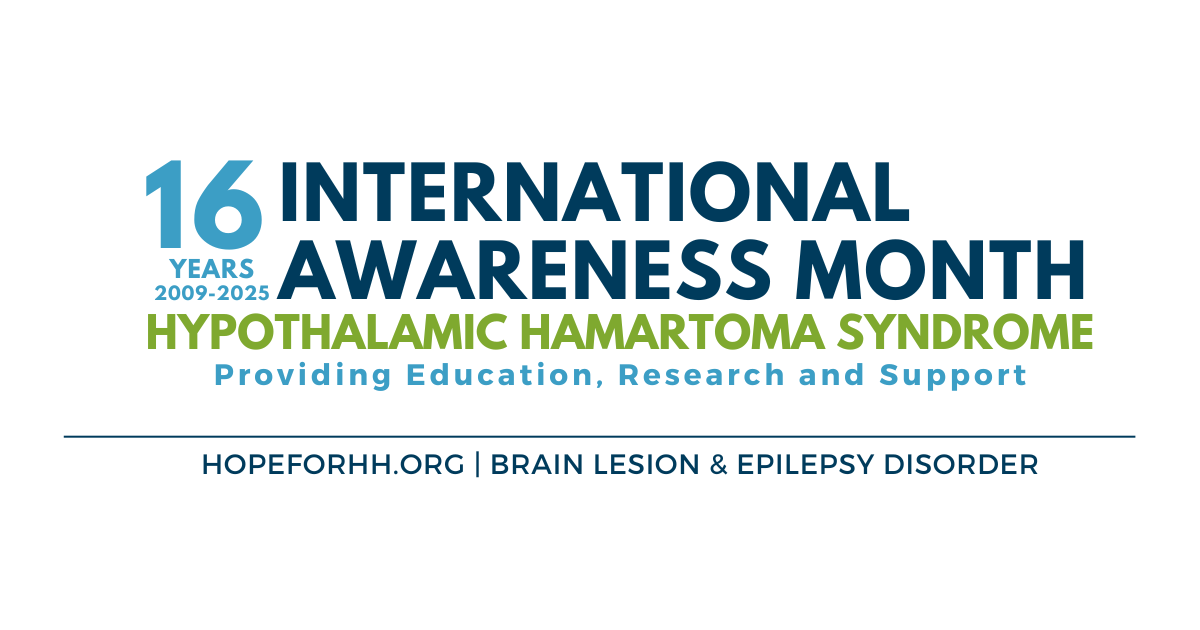 Campaign cover image for 2025 International Hypothalamic Hamartoma Syndrome Awareness