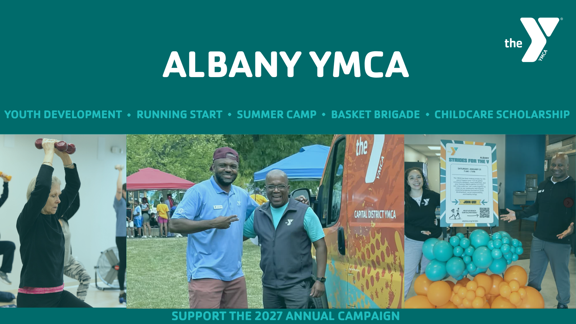 Campaign cover image for Albany YMCA