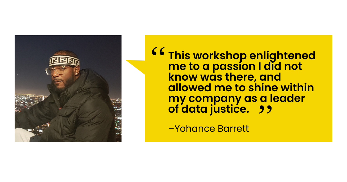 Support Data Reframed and our responsible data trainings