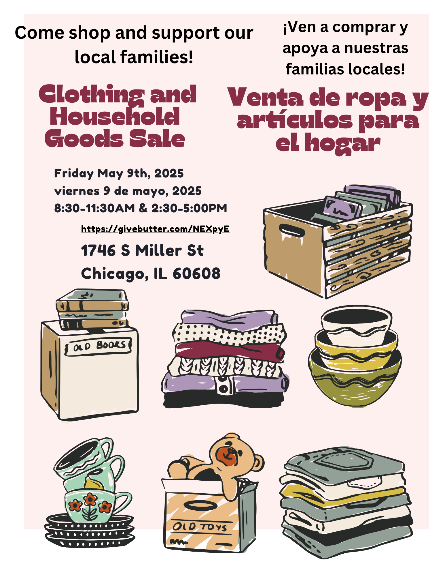 Campaign cover image for 2025 Spring Clothing and Household Goods Sale