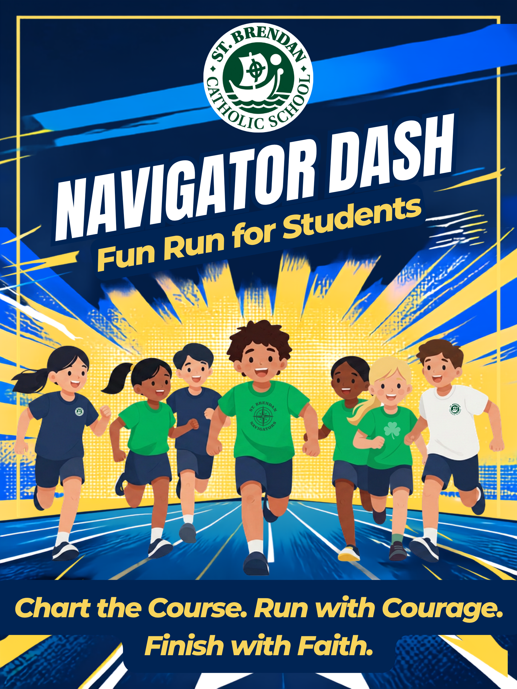 Campaign cover image for St. Brendan Catholic School Navigator Dash 2026