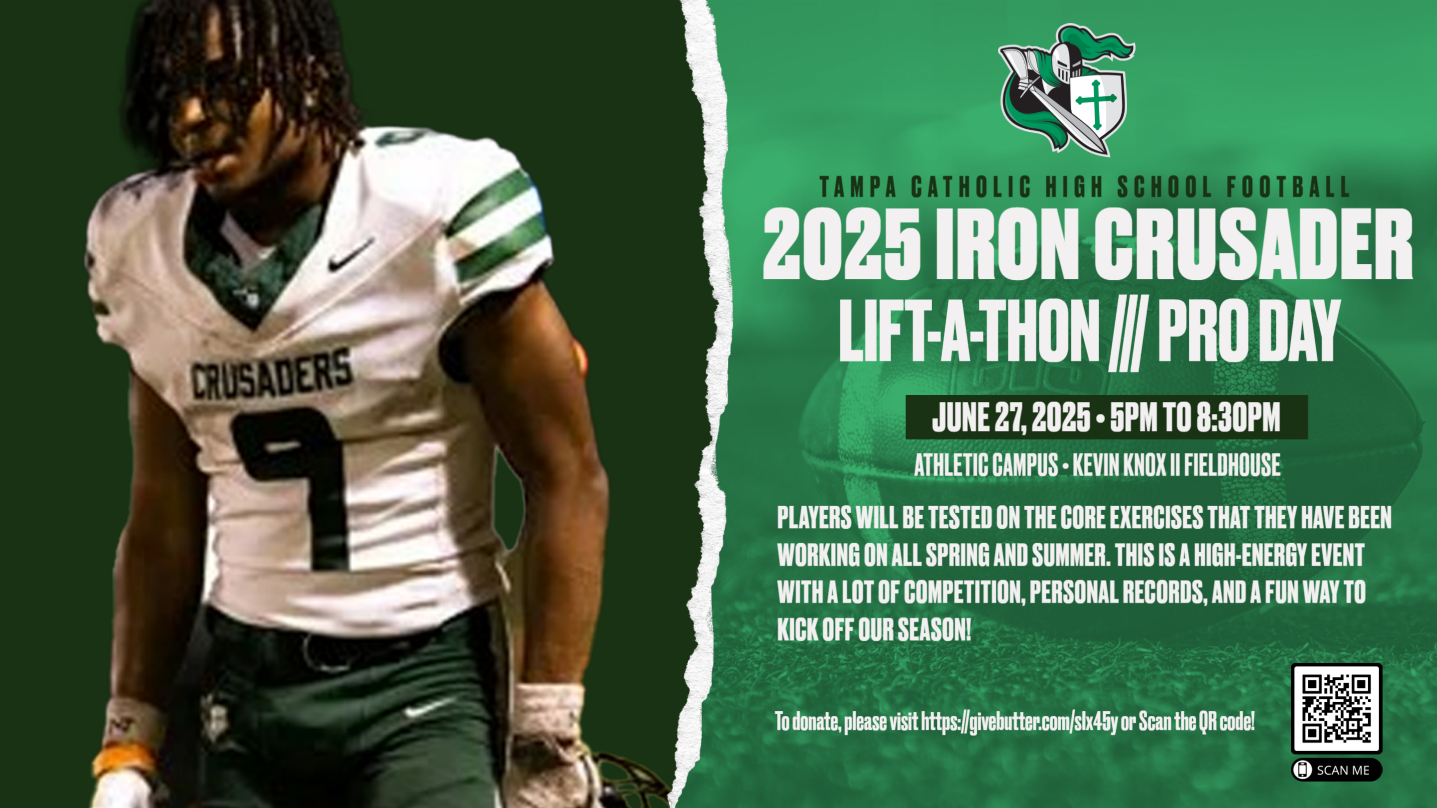 Campaign cover image for Iron Crusader Lift-A-Thon