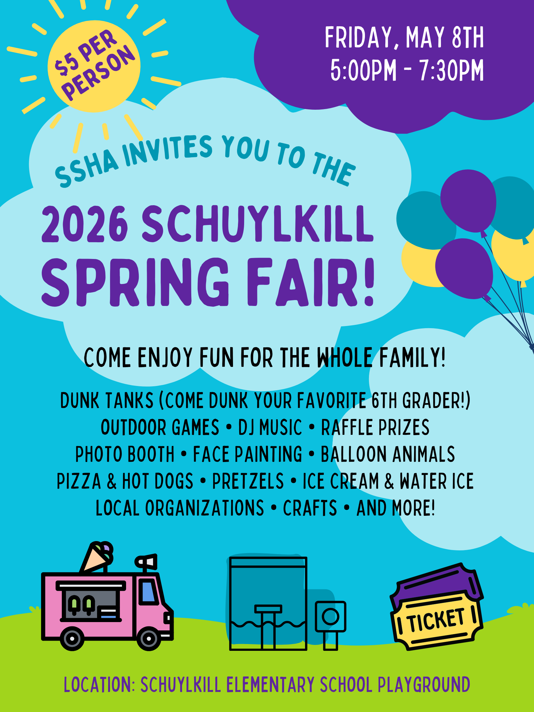 Campaign cover image for 🎟️ 2026 SSHA Spring Fair