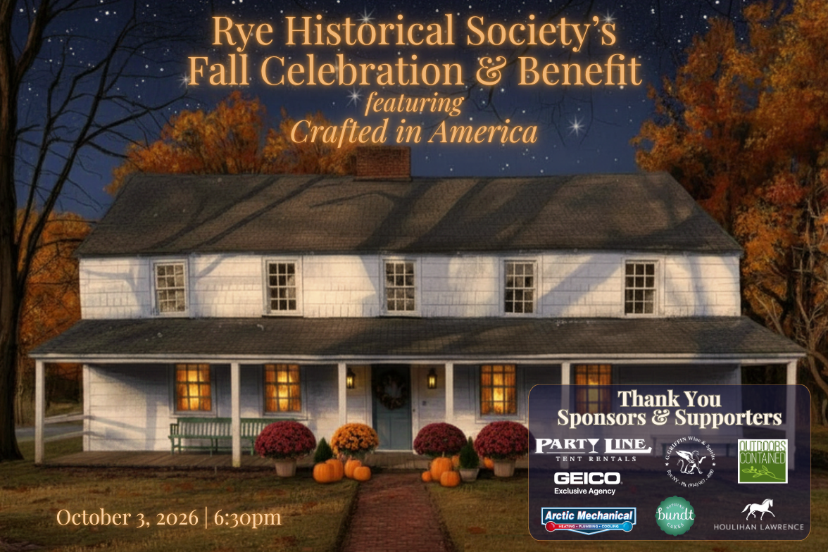 Campaign cover image for Rye Historical Society's 2026 Fall Celebration & Benefit