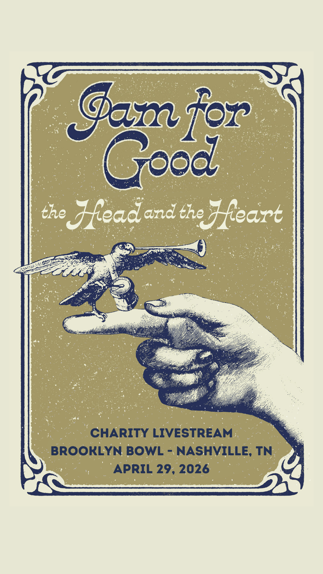 Campaign cover for The Head And The Heart - Volume livestream - 042926
