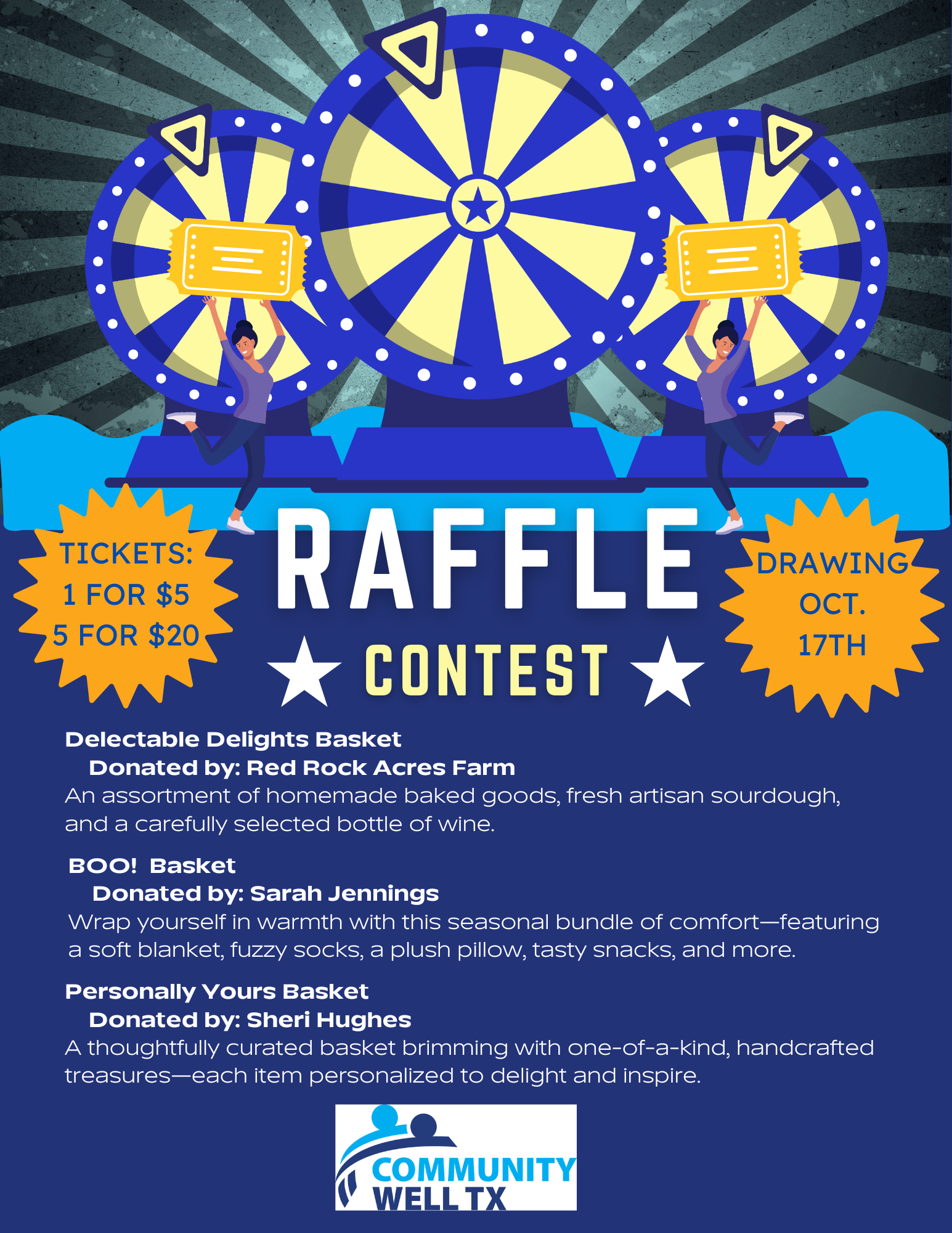 Campaign cover image for Baskets & Blessings Raffle