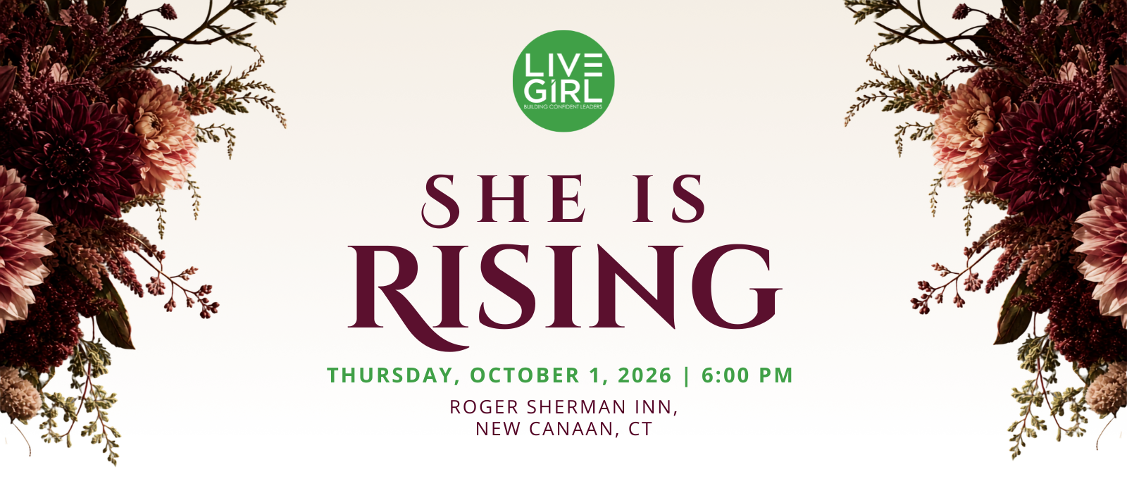 Campaign cover image for She Is Rising 2026