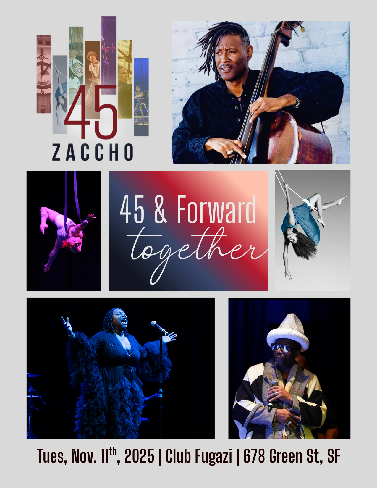 Campaign cover image for Zaccho's 45th Anniversary Celebration & Benefit