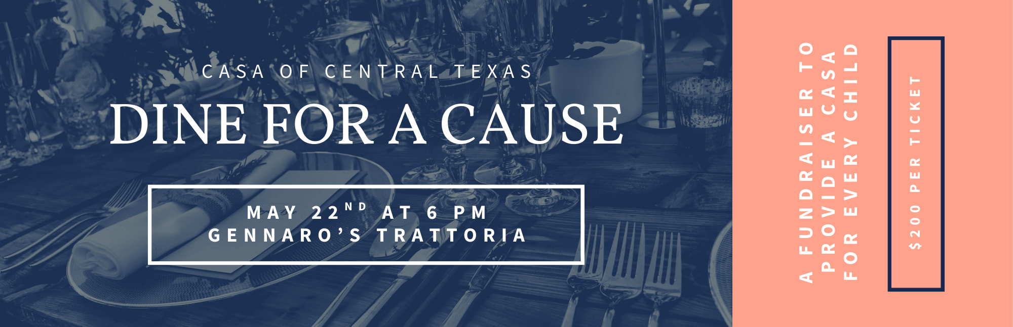 Campaign cover image for Dinner at Gennaro's Trattoria 2025