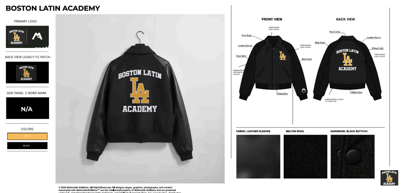 Campaign cover image for BLA Letterman Jackets