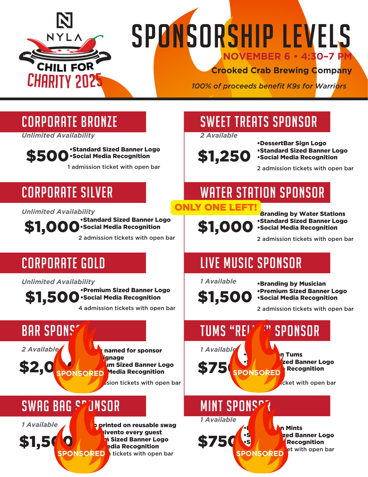 Campaign cover image for Chili for Charity Corporate Sponsorship