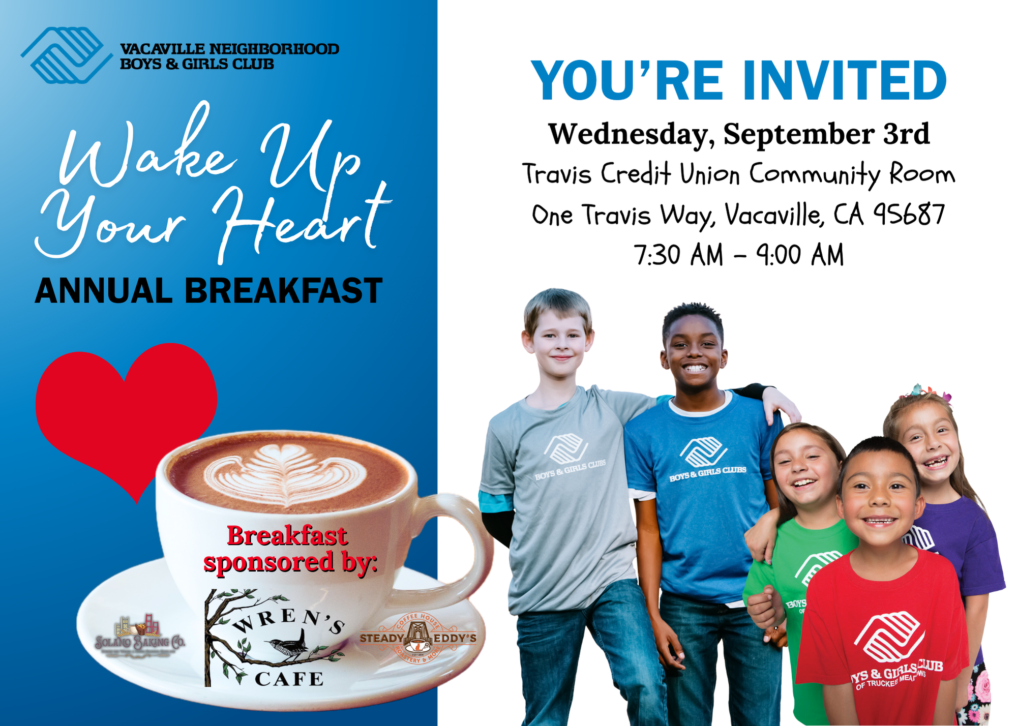 Campaign cover image for 2025 Wake Up Your Heart Breakfast