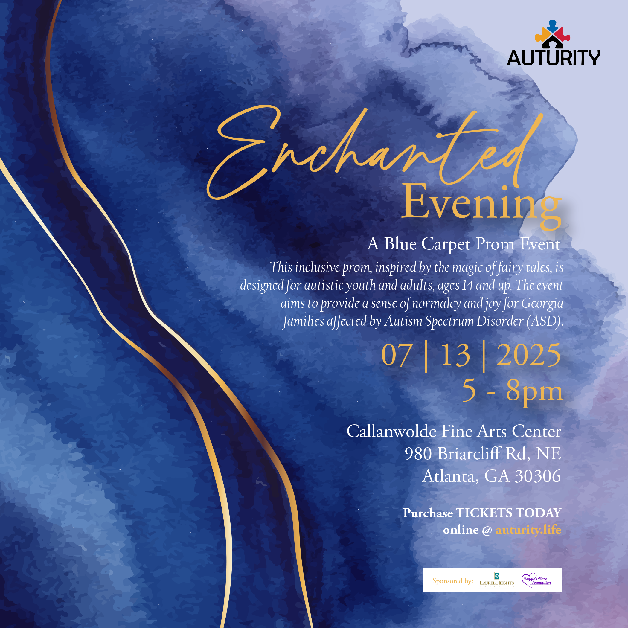 Campaign cover image for Enchanted Evening – A Blue Carpet Prom Event