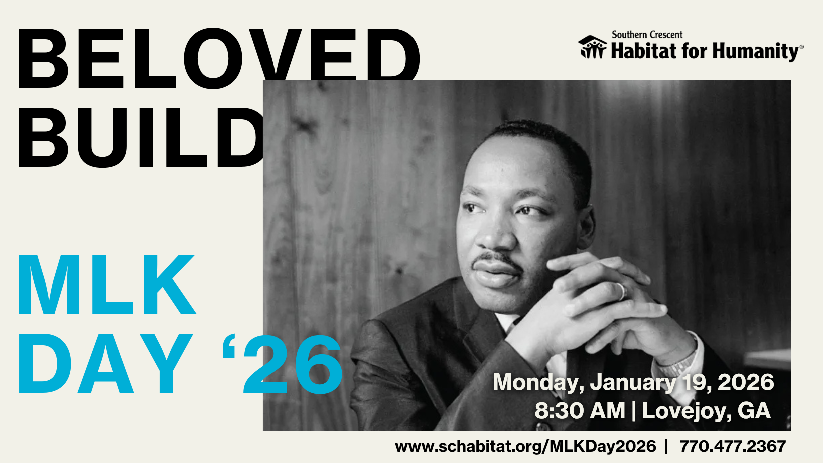 Campaign cover image for MLK Day Beloved Build 2026
