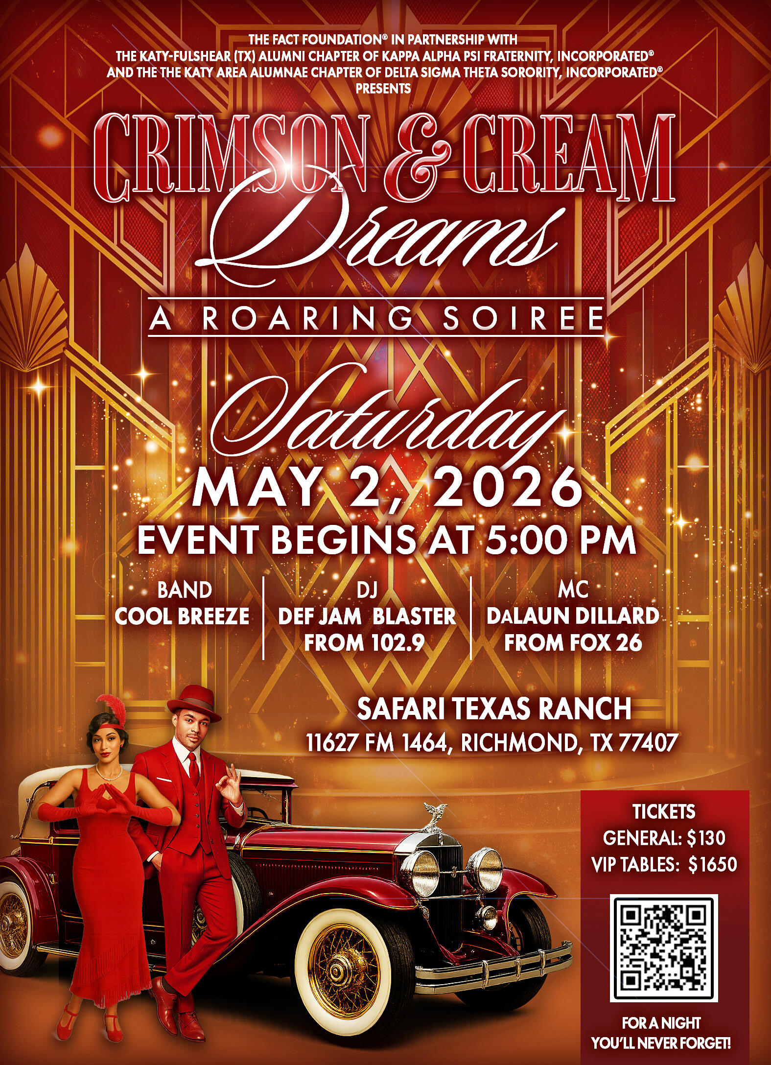 Campaign cover for Crimson & Cream Dreams 2026