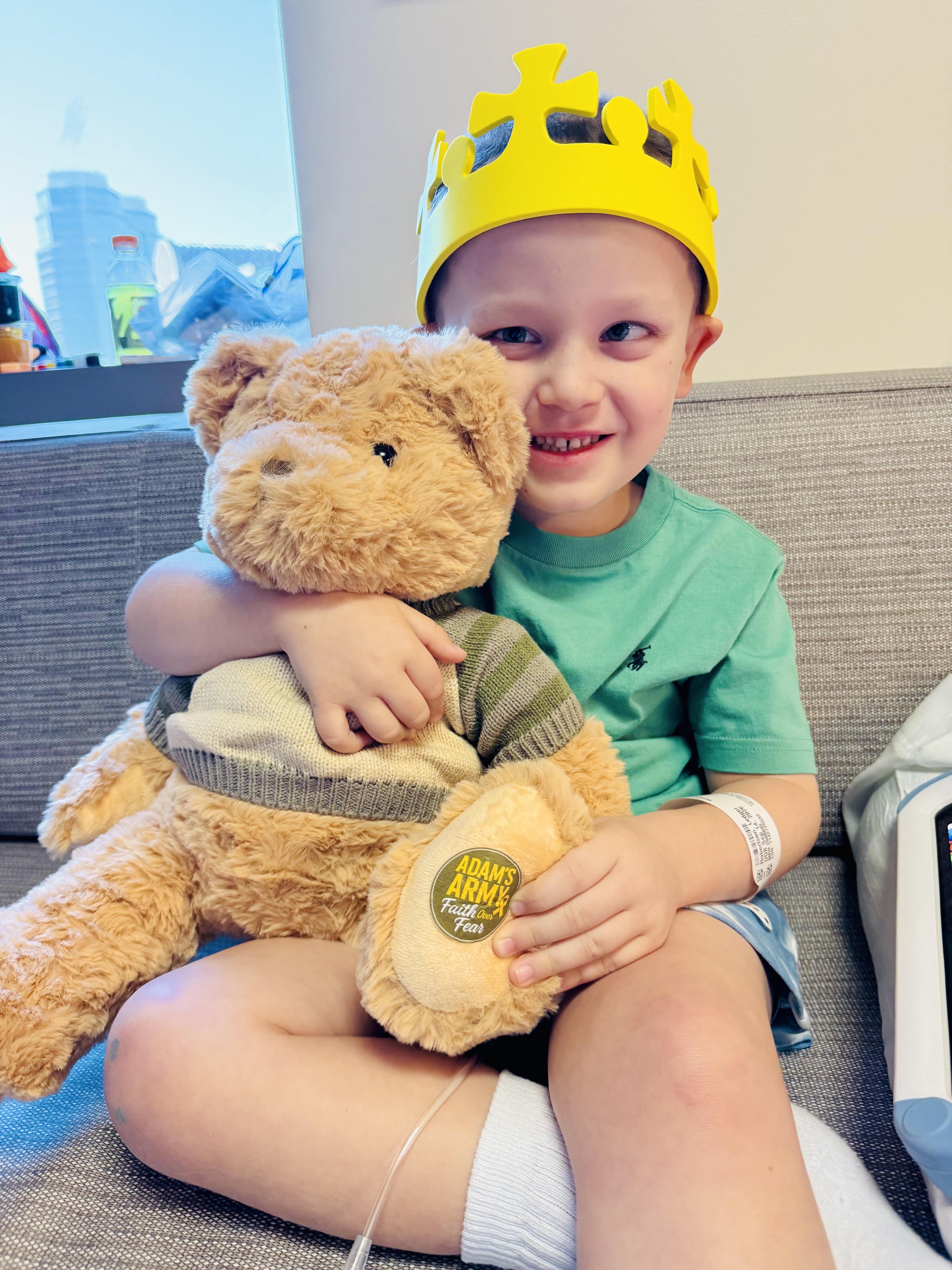 Campaign cover image for Adam's Army Pediatric Cancer Foundation