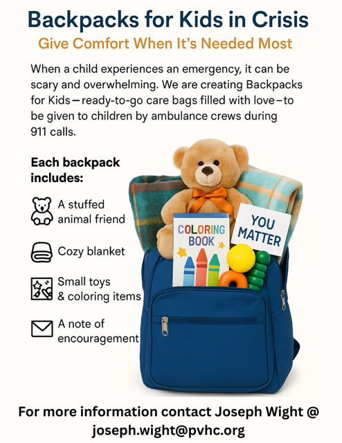 Campaign cover image for EMS Kids Backpacks