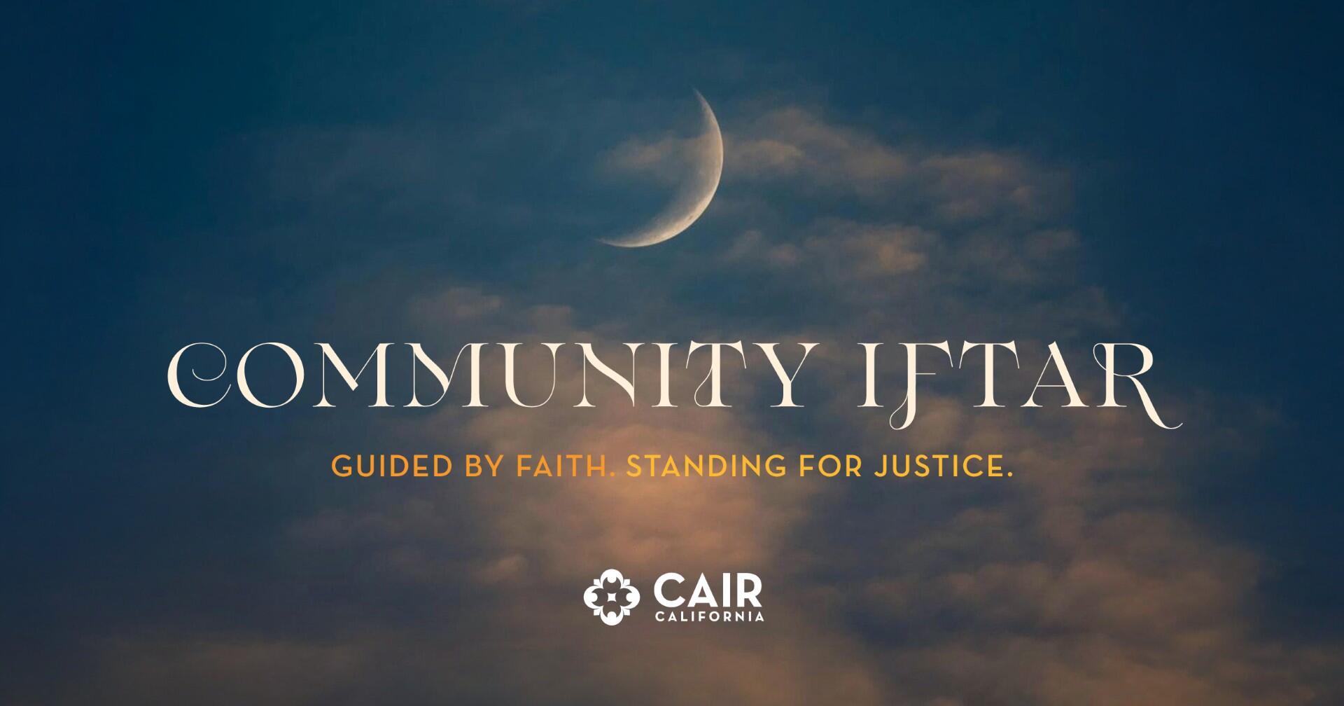 Campaign cover image for CAIR-SFBA East Bay Ramadan 1447 Iftar