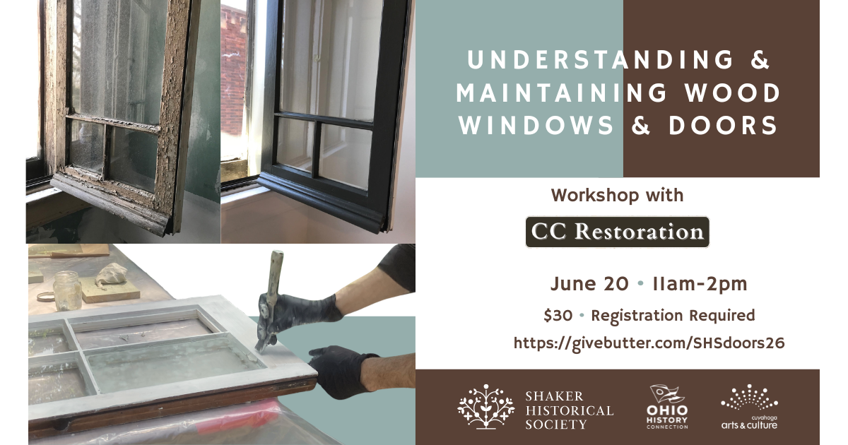 Campaign cover image for Understanding and Maintaining Wood Windows and Doors