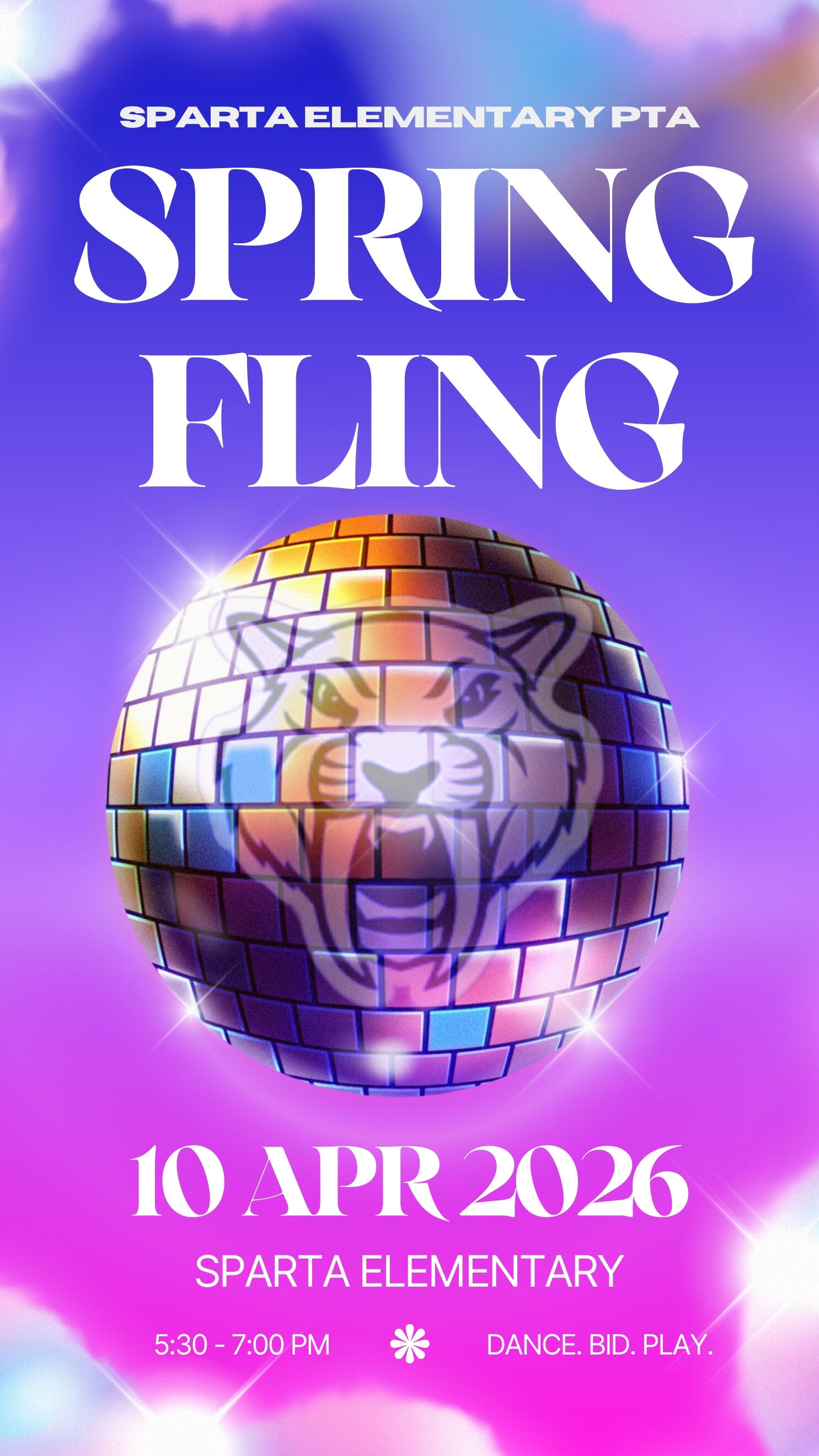 Campaign cover image for 🪩✨ Spring Fling Sponsorship Levels