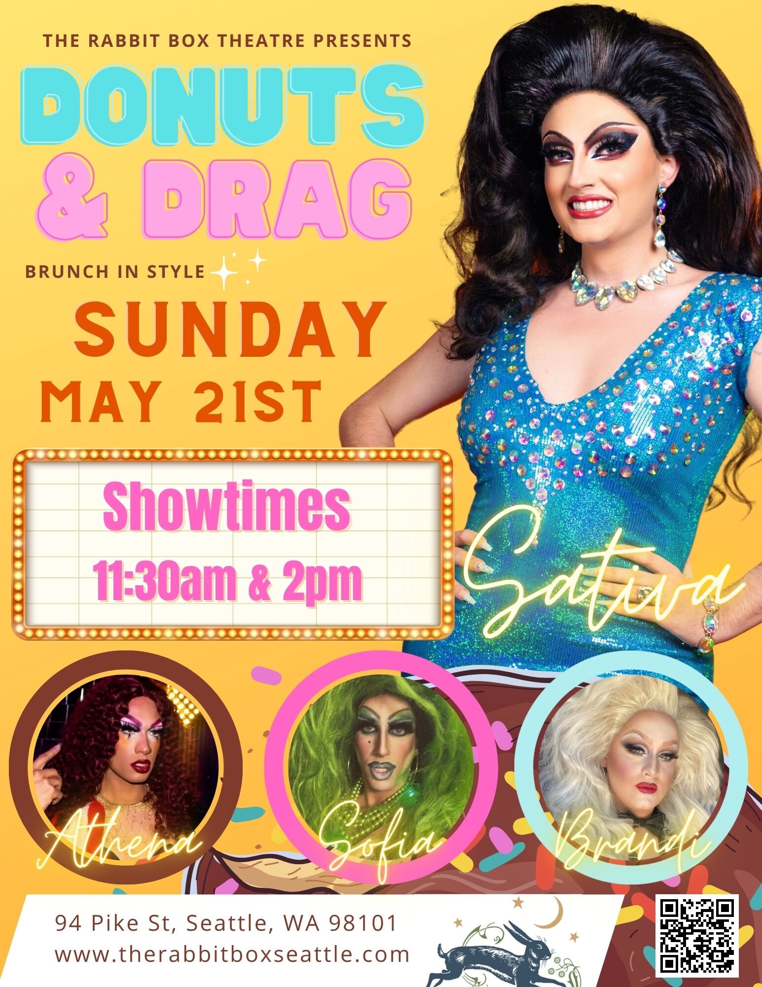 Campaign cover image for Donuts & Drag ~ Sunday Brunch