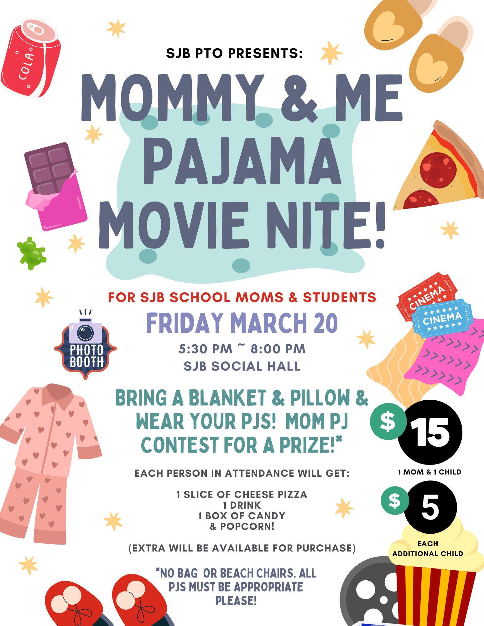 Campaign cover image for Mommy & Me Pajama Movie Night