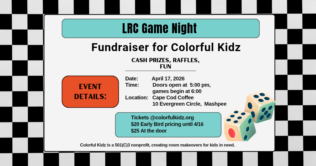 Campaign cover image for LRC Game Night Fundraiser
