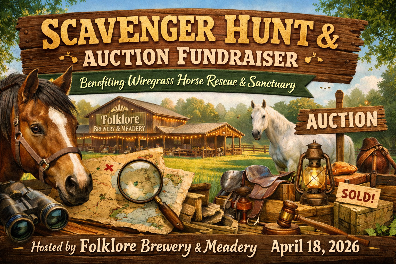 Campaign cover image for Scavenger Hunt and Auction Fundraiser