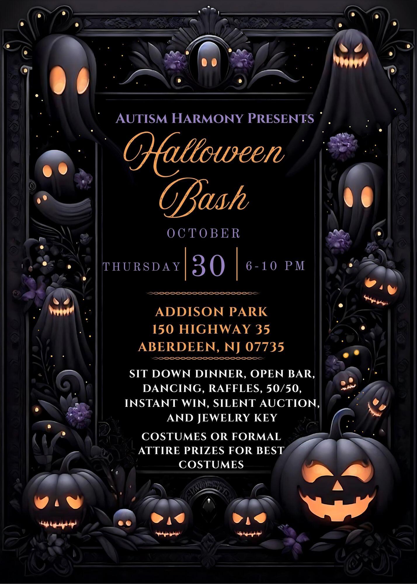 Campaign cover image for Autism Harmony Halloween Bash