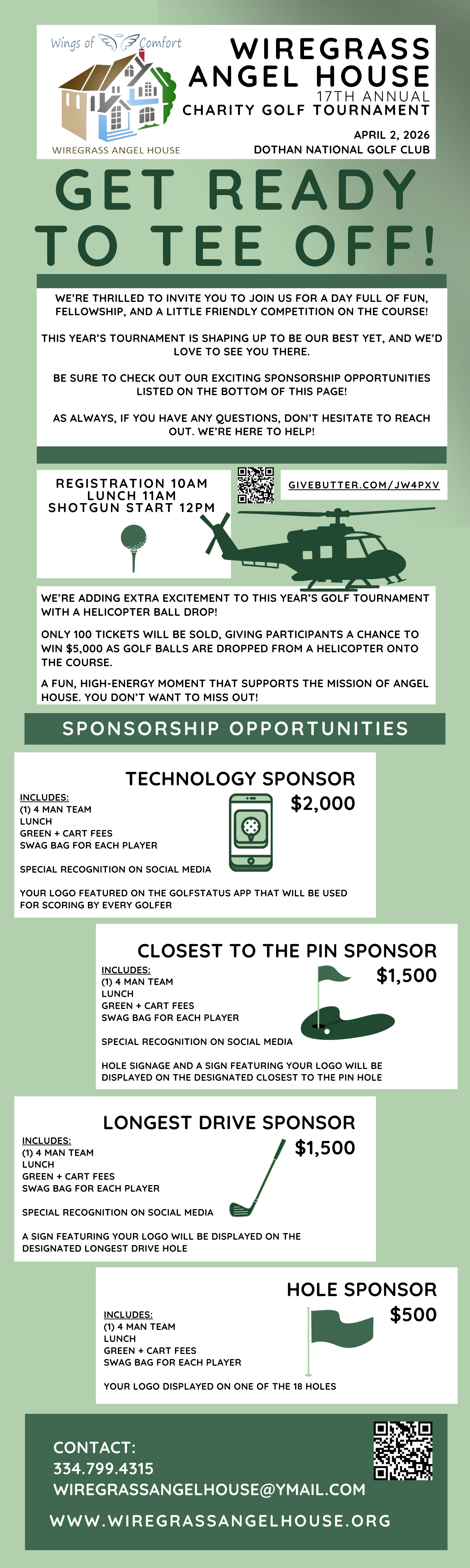 Campaign cover image for 2026 Charity Golf Tournament