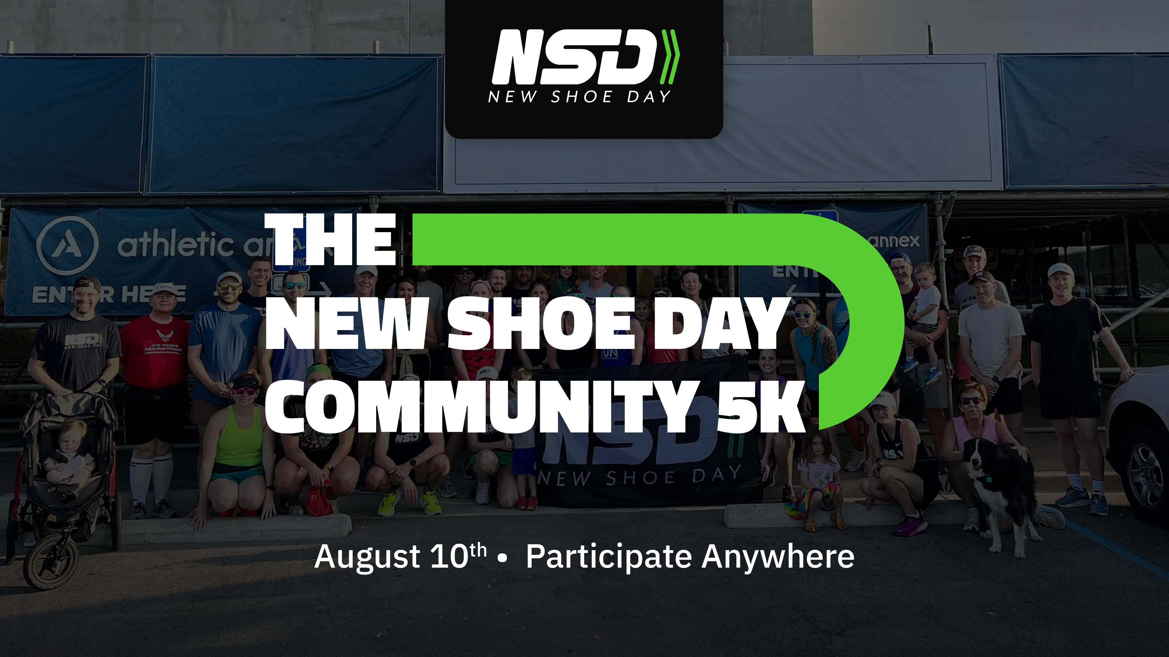 Campaign cover image for New Shoe DAY: Community 5K